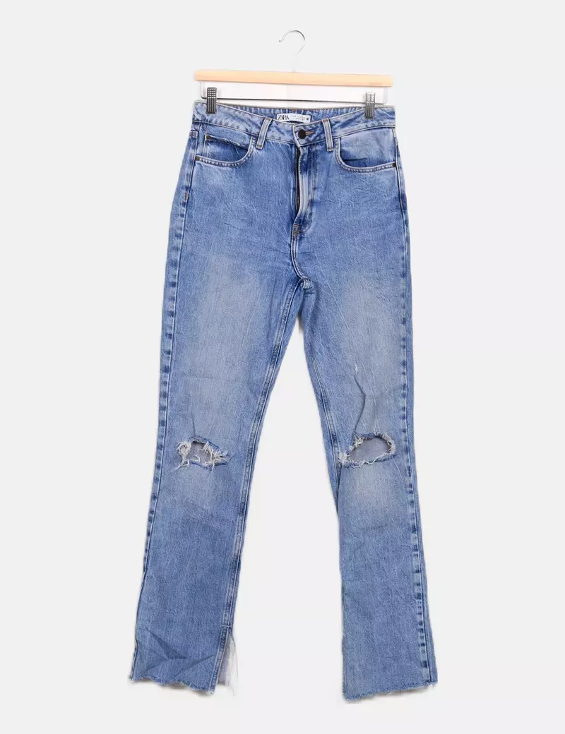 Zara Jeans azul básico