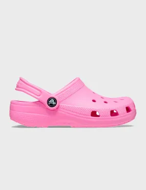 Zuecos Crocs Classic Clog rosa para mujer y niño